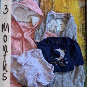 Multibrand Warm Wear Lot Pinks & Purples